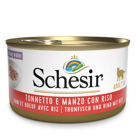Schesir cat Tonno Manzo e Riso 85 gr