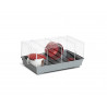 Gabbia per criceti Zoe Bianca 45x27x20 cm