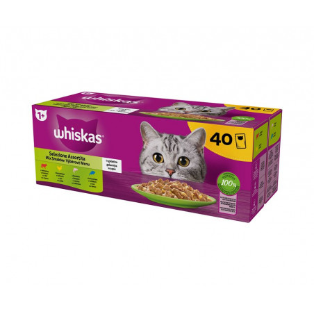 WHISKAS CORE SEL.ASSORTITE 40*85 GR