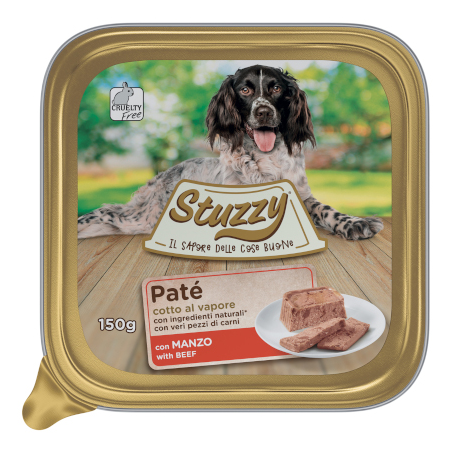 Mister Stuzzy dog Manzo 150gr