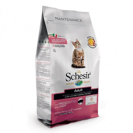 Schesir cat Dry Line Mantenimento con Prosciutto 1,5Kg.