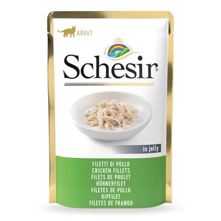 SCHESIR CAT FILETTI POLLO 85 GR.