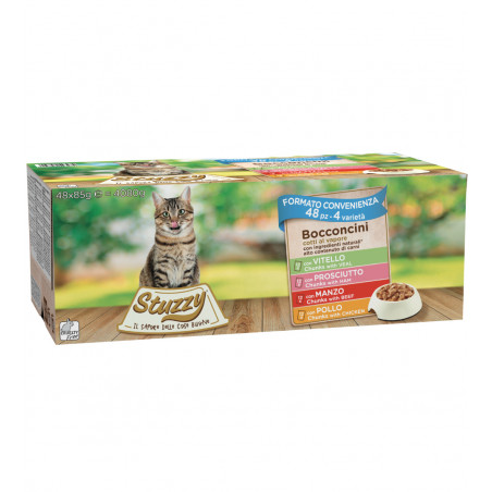 MEGA PACK STUZZY CAT ADULT 48 BUSTE