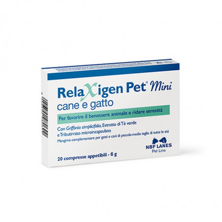 NBF Lanes - Relaxigen Pet Mini - 20 compresse appetibili