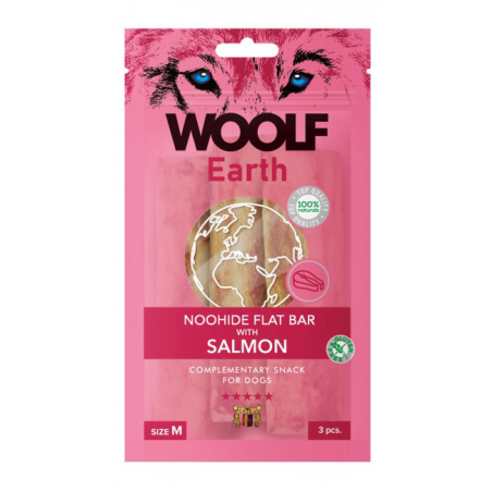 WOOLF EARTH NOOHIDE FLAT BAR SALMONE 90GR