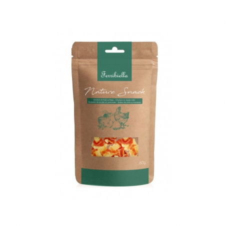 FERRIBIELLA NATURE SNACK INV.POLLO E MELA 80 GR.