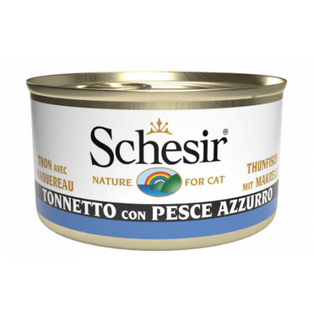 Schesir cat Tonno e pesce azzurro 85 gr