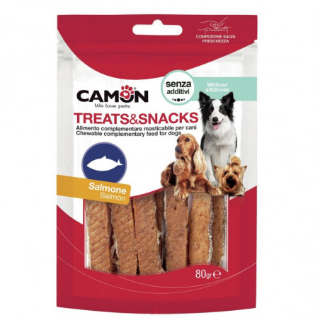 Camon Barrette al Salmone 80g snack per cani