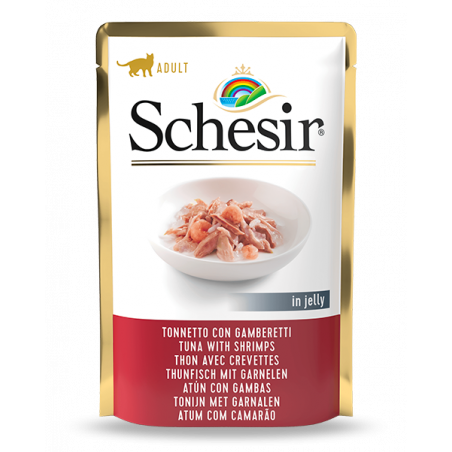 Schesir cat Tonnetto e Gamberetti 85 gr