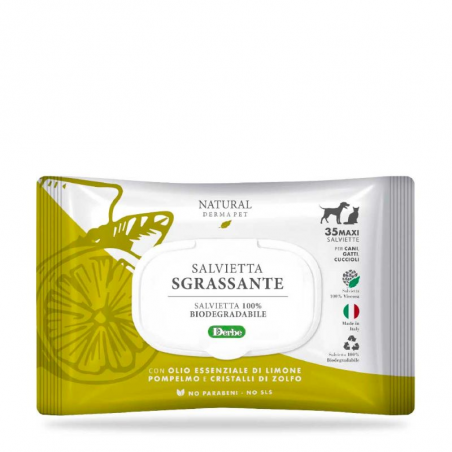 Salvietta Sgrassante - Limone pompelmo e Cristalli di Zolfo