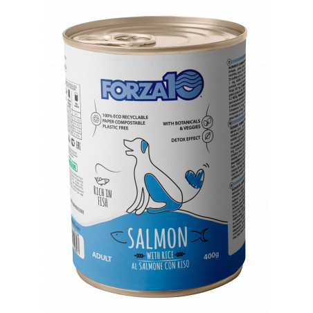 FORZA 10 MANTENIMENTO AL SALMONE CON RISO 400 GR