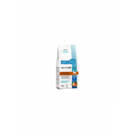 FORZA 10 Mini & Toy Cavallo e Piselli Low grain Kg.1,5. Diete-cibo secco per cani