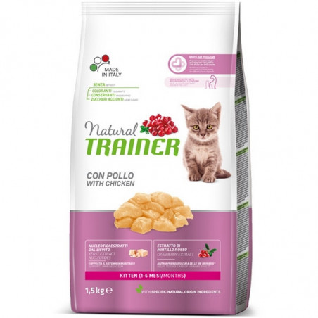 Trainer Natural Kitten con Pollo - 1,5Kg