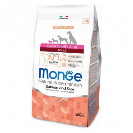 Monge Extra Small Adult Salmone & riso 800 gr