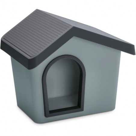 IMAC Zeus 50 2nd Life Grigio Scuro - Cuccia da Esterno per Gatti e Cani di piccola taglia