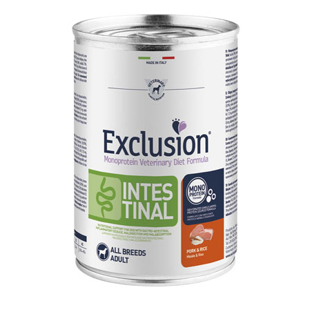 EXCLUSION DIET INTESTINAL MAIALE E RISO 400GR