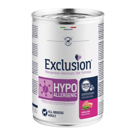 EXCLUSION HYPOALLARGENIC PORK umido 400 gr