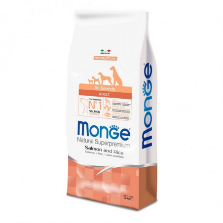 monge All Breeds Adult Salmone & riso 12 kg