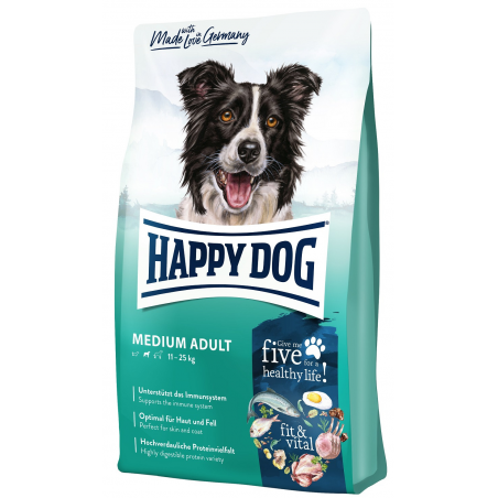 HAPPY DOG MEDIUM ADULT 12 KG.