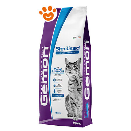 GEMON STERILIZED TONNO/SALMONE  Kg.7