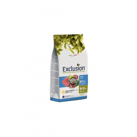EXCLUSION MEDIUM BREED TONNO 12 KG
