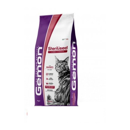 GEMON CAT STERILISED MANZO 7 KG