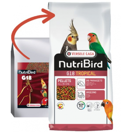 Nutribird G18 Original 10 kg NEW PACK