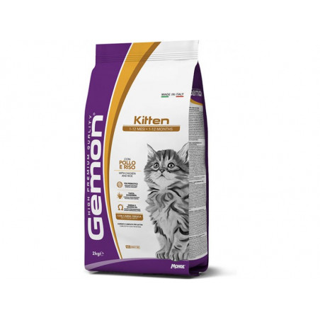 Gemon kitten salmone riso 2 kg