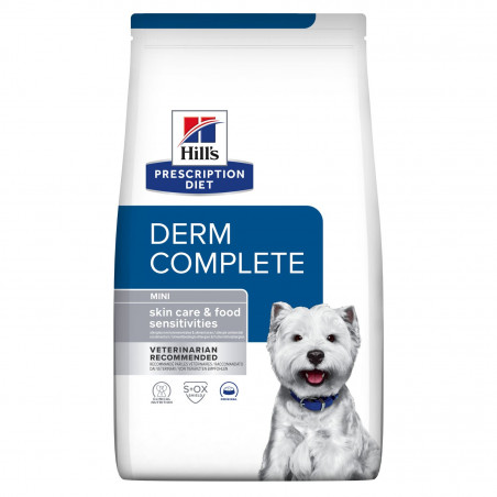Hill's PRESCRIPTION DIET Derm Complete Mini alimento per cani  1kg