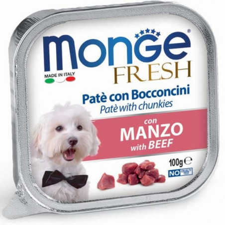 Monge Fresh vaschetta manzo 100 gr