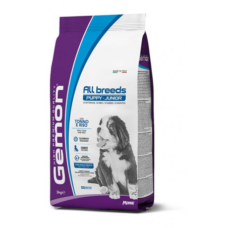 MONGE GEMON ALL BREED PUPPY TONNO E RISO 3KG