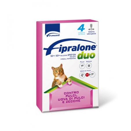 FIPRALONE DUO GATTO 4 pipette