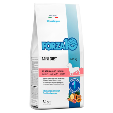 FORZA 10 Mini DIET Low Grain Maiale Patate 1,5kg