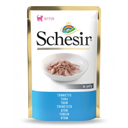 SCHESIR CAT TONNETTO KITTEN IN JELLY 85 GR.