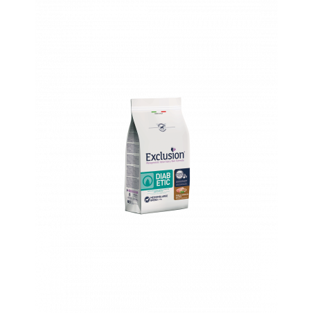 Exclusion diet formula diabetic maiale sorgo e piselli medium large breed 2 kg
