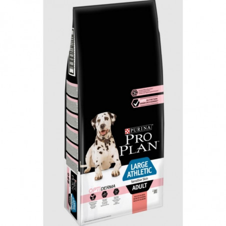Purina Pro Plan Large Athletic Adult Optiderma con Salmone - 14Kg
