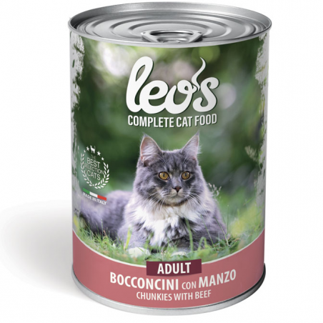 Leo's Cat Adult Manzo 415 gr.