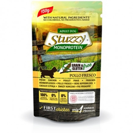 Stuzzy dog Monoprotein Grain & Gluten Free con Pollo Fresco 150gr