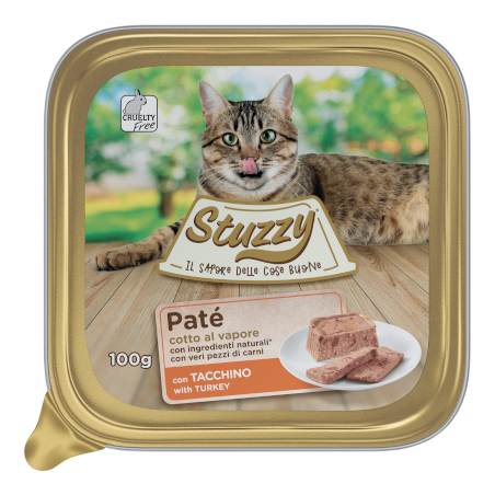 Mister stuzzy cat tacchino 100 gr