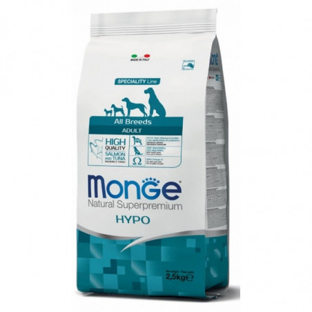 Monge Hypoallergenic salmone & tonno 2,5KG