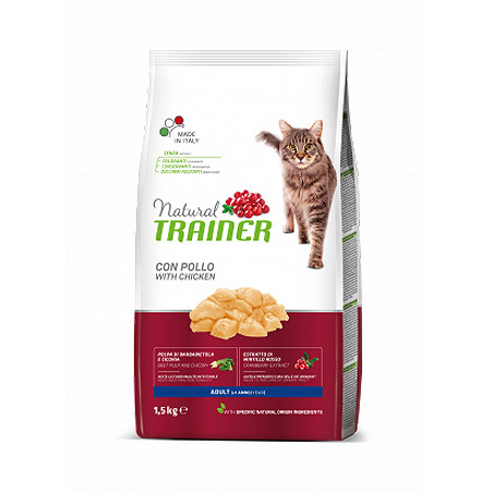 Trainer cat Natural Adult con pollo 3 kg