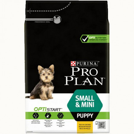 Purina Pro Plan Small&Mini Puppy OptiStart con Pollo - 3Kg