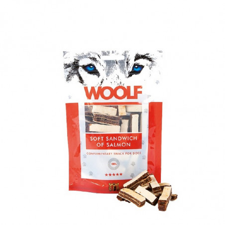 Woolf - Sandwich morbido di Salmone e Merluzzo - 100gr