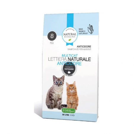 LETTIERA NATURALE 20 LT ANTIODORE