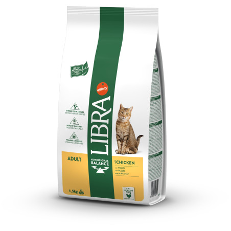 LIBRA CAT ADULT POLLO 1,5 KG