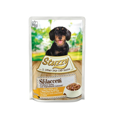 Stuzzy dog Speciality Pollo e Prosciutto 100gr