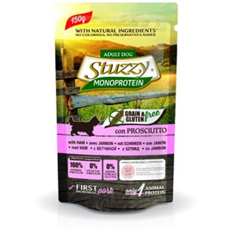 Stuzzy dog Monoprotein Grain & Gluten Free con Prosciutto 150gr