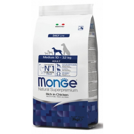 Monge Medium Adult Pollo 3 kg