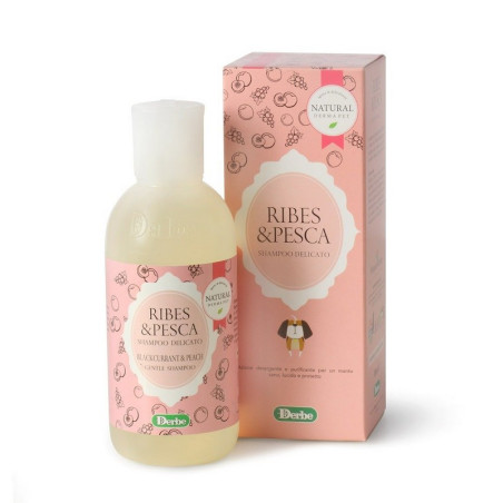 Derbe - Natural Derma Pet Shampoo Ribes E Pesca 200ml