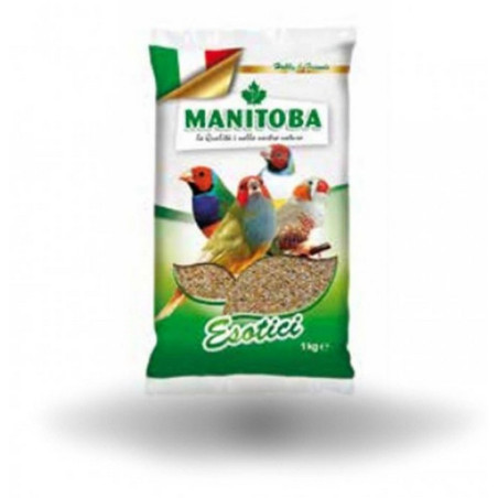 Manitoba - Miscuglio per uccelli esotici - 1Kg
